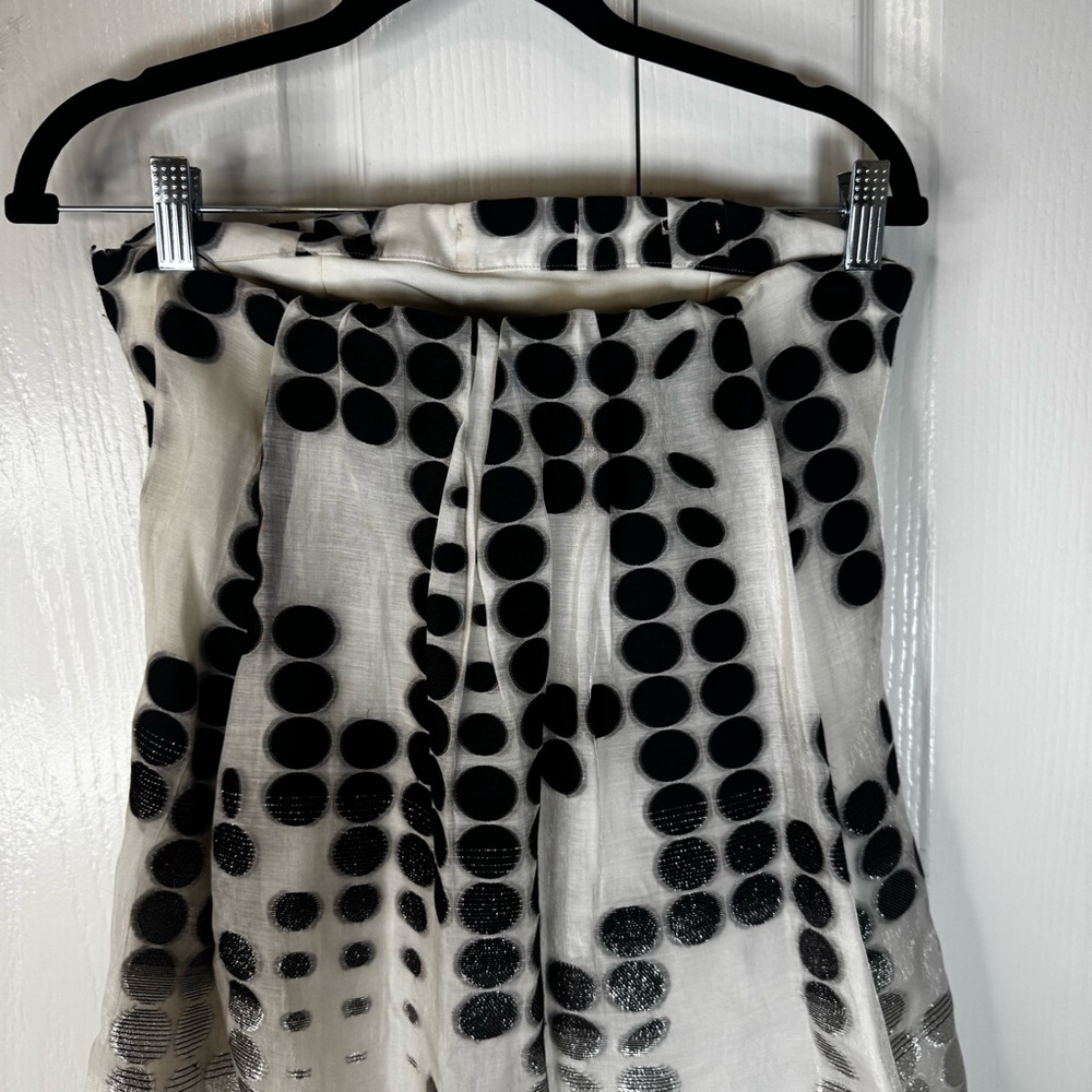 Diane Von Furstenberg Antonella Degrade Strapless Polka Dot Dress Size 8 - Picture 5 of 7